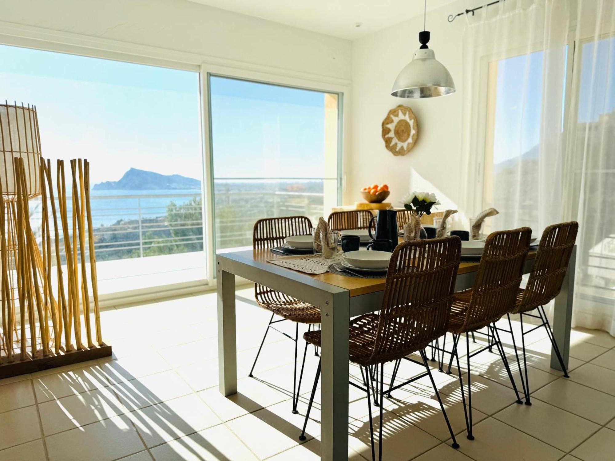 Seaview 6Br Villa With Private Pool Altea Exterior foto